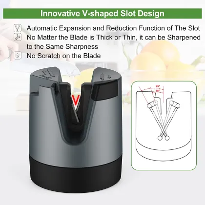 X-Shaped Home Use Knife Sharpener