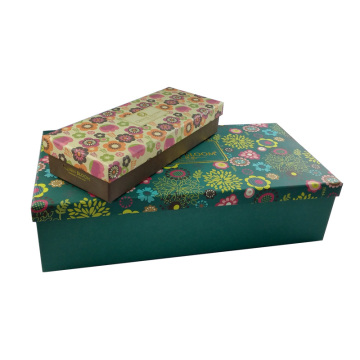 Custom Rigid Cardboard Gift Two Pieces Box