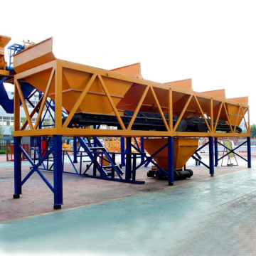 Efficient PL1200 Aggregate Batching Machine with Weighing Bucket - 60M3/H Factory Manufacture Concrete Plant