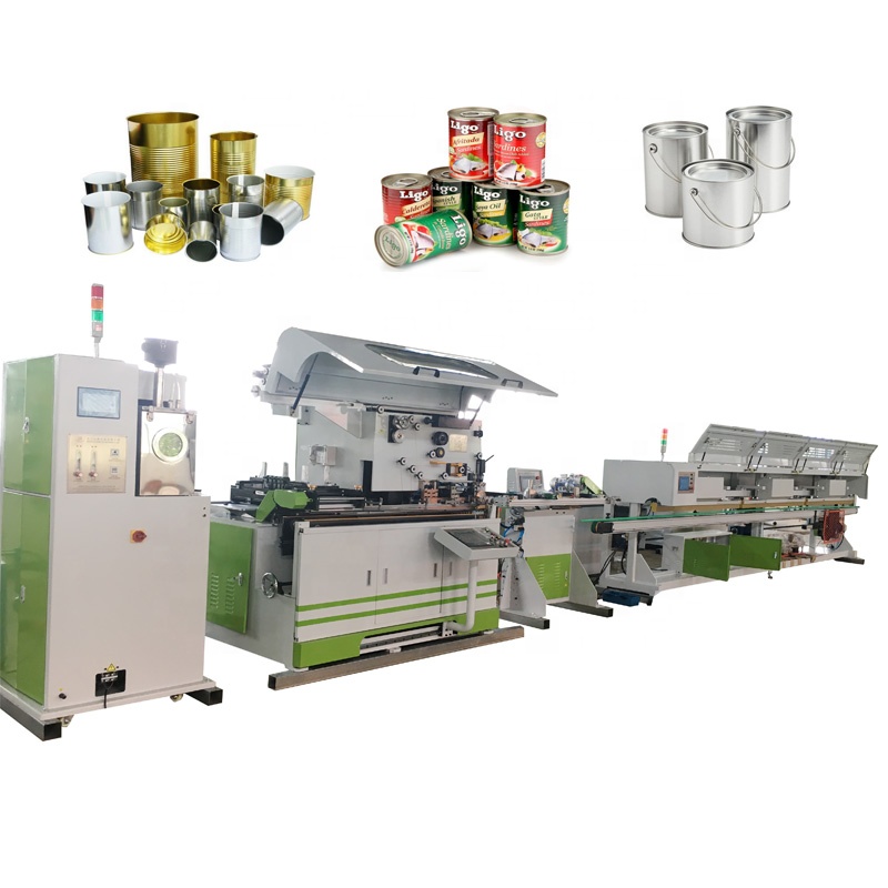 Automatic tomato paste Tin Can Machine Production Line