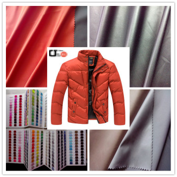 100%Polyester Pongee Fabric/Downjacket Fabric/Poly Ponge/Poly Dewspo Fabric for Garment Fabric