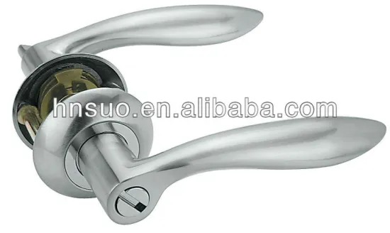 zinc alloy handle bathroom tubular lock