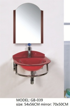Glass bowl/glass basin/glass sink