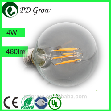 SHEN ZHEN LEDORA G80 G95 G125 led globe lamp 220V 360 degree all glass vintage led