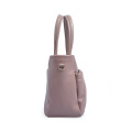 Mercer Pebbled Leather Top Griff Flap Tote Bag