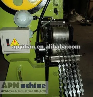 High quality razor barbed wire manufacturing machine