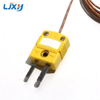 LJXH GG-K-30-SLE High Precision K-Type Thermocouple Probe with Fiberglass Wire