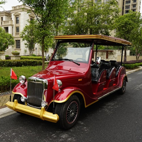 mini gas powered classic golf cart