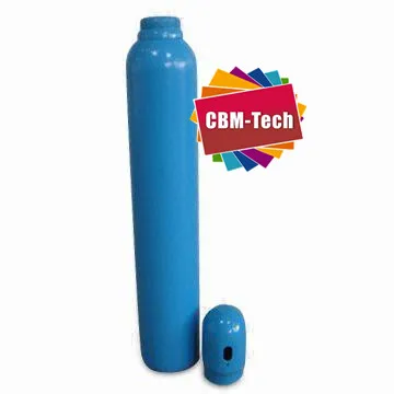 6m3 Seamless Steel O2 Cylinders 40L,Oxygen Cylinders with Water Capacity 40L