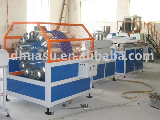 PVC Fibre Enhancing Hose Extrusion Line