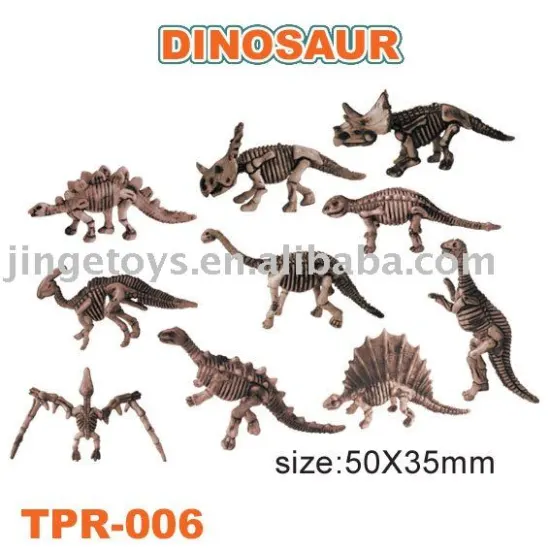 flashing LED dinosaur