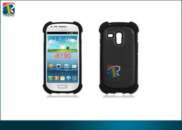 Smart Hybrid Combo Slide Hard Samsung Galaxy Protective Cases  For  Galaxy Mini I8190