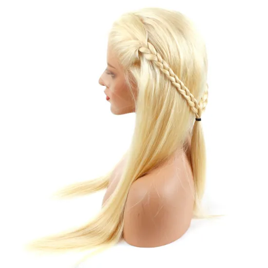Wholesale Platinum Blonde 613 Transparent Full Lace Frontal Wig 613 Hd Human Hair Lace Wig 13X4 13X6 613Virgin Lace Front Wig