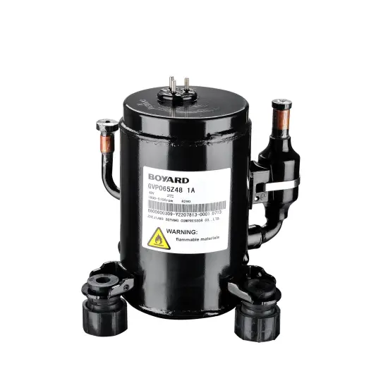 48V Freezer Compressor GVP065Z48 for R290 Fresh Food Transportation and Storage