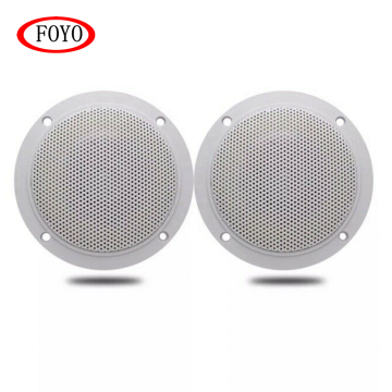 Foyo Brand 6'' White Waterproof Marine Car Speaker for Boats and Sailboats
