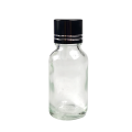 Bottiglie di imballaggio cosmetico vuoto all&#39;ingrosso Black Black Lids