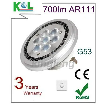 AR111 LED lamp high lumens