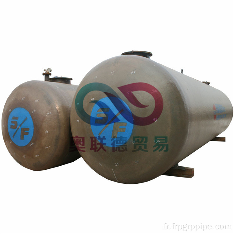 30000liters FRP Horizontal Huile Huile Fuel Storage Tank