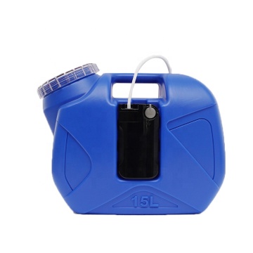 2022 New Blue Fish Live Bait Container - 15L PP Plastic Fish Tank Bucket