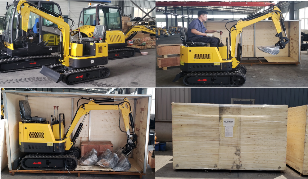 package for mini excavator