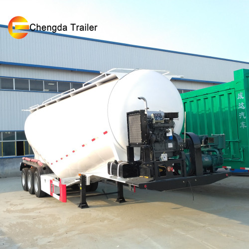 Low Price 45 CBM Used Bulk Cement Trailer