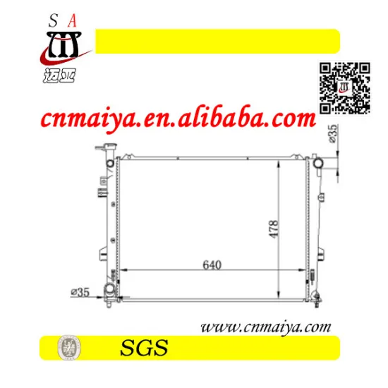 NAZA RANDO MPV 2.0CC' RADIATOR