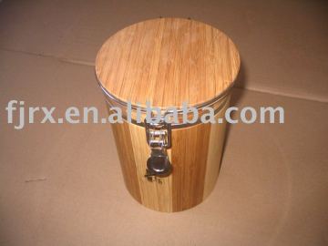 Bamboo sealed box