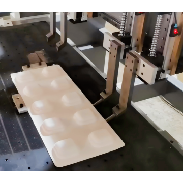 Intelligent high-speed pulp products v grooving machine