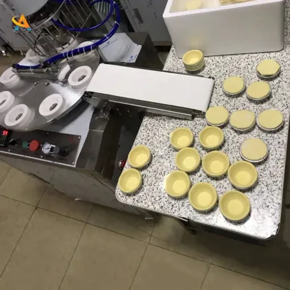 Tartlet Making Machine: Egg Tart Crust Forming Machine