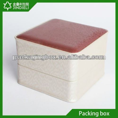 Custom plastic jewelry ring box for packaging