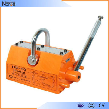 Permanent Magnetic Chuck Manual Type Magnetic Lifter 1ton - 10ton , Crane Accessories