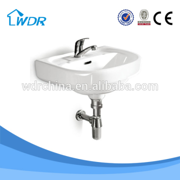 Hand washing round porcelain wall solid Surface Sink