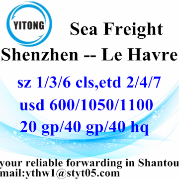 Shenzhen International Logistics to Le Havre