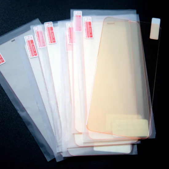 New Arrival Luxury 2.5D 9H Red Light Anti-Scratch Screen Protector for iPhone 13/14/15 Pro Max Plus