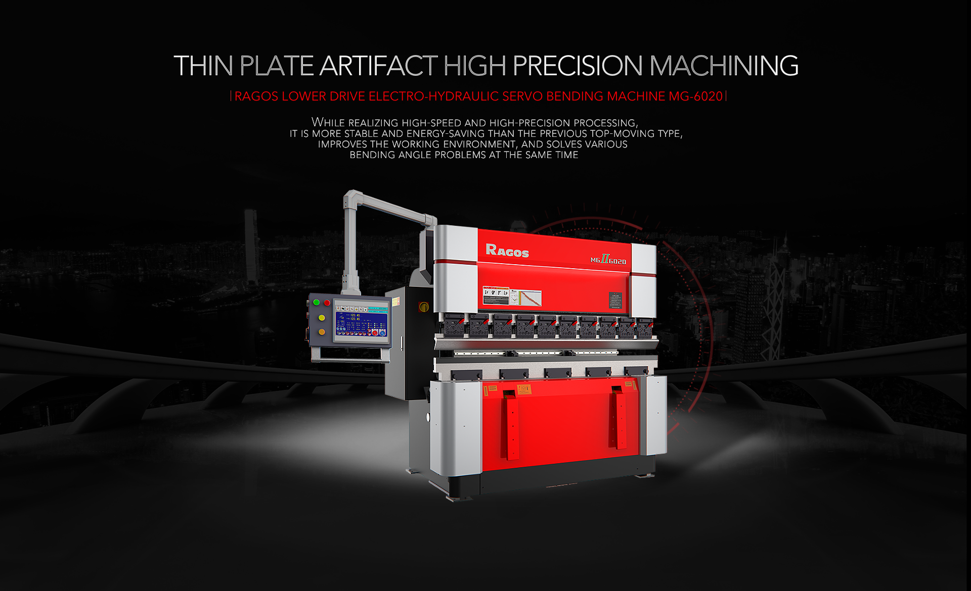 Mg 6020qd 01 RAGOS panel bender vs press brake