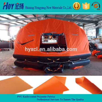 High Tear Strength Waterproof Inflatable Boat Tarpaulin PVC Coated Fabric