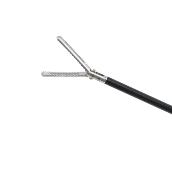 5mm Surgical Laparoscopic Rough Teeth Instestinal Grasper