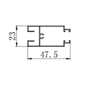 Office -Fenster -Aluminiumprofil -Extrusion stirbt