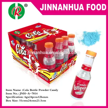 cola bottle powder candy