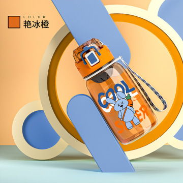 colorful plastic water bottle 720ml for children