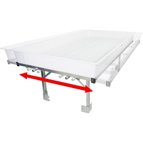 Binatang rolling bench rolling bed untuk rumah hijau pertanian