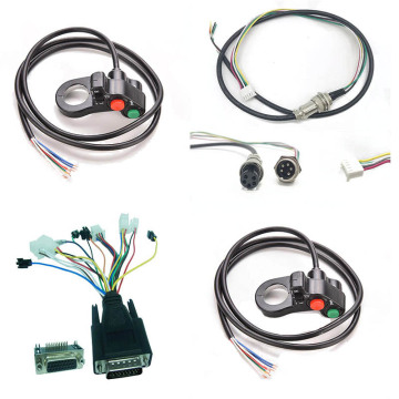 كابلات SCSI D -SUB DB9 مع موصلات Centronics - 25/50 PIN من الذكور/الإناث تسخير الأسلاك