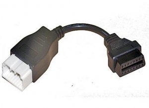 AutoDiagnosticOBD For KIA 20Pin obd to obd2 connector for Kia 20pin obd2 adapter