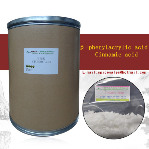 High Quality Cinnamic acid Used In Pesticide Cas.140-10-3