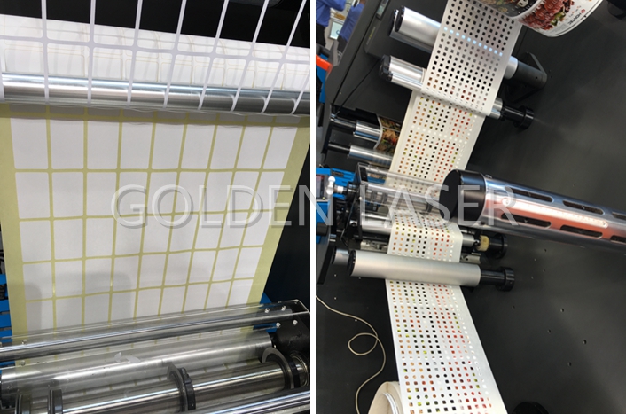 Roll to Roll Laser Die Cutting Label