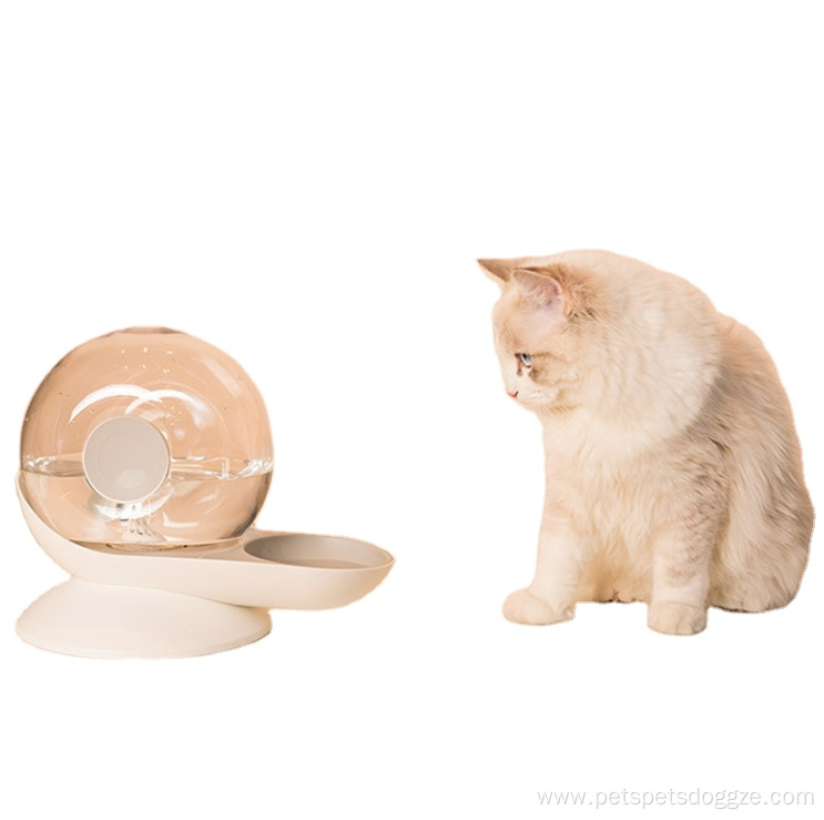 Cat drinking bowl non toxic dustproof drinking bowl