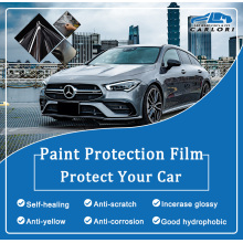 Película de proteção de pintura de veículos auto-cura