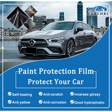 vehicle paint protection film self-healing