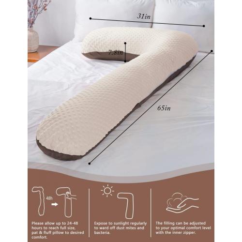 Maternity Pillow Cool Jersery Cover Pregnancy Cushion Supplier