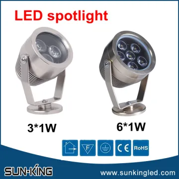 High-end waterproof led park floodlight 3w, flood light led outdoor lighting spotlight